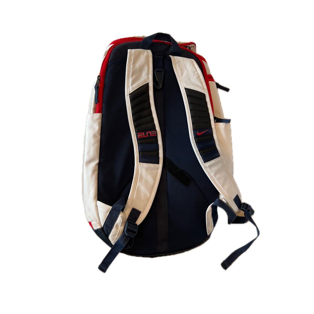 Nike Elite Gamebag Red White Blue Backpack Old Version - Picture 2 of 5